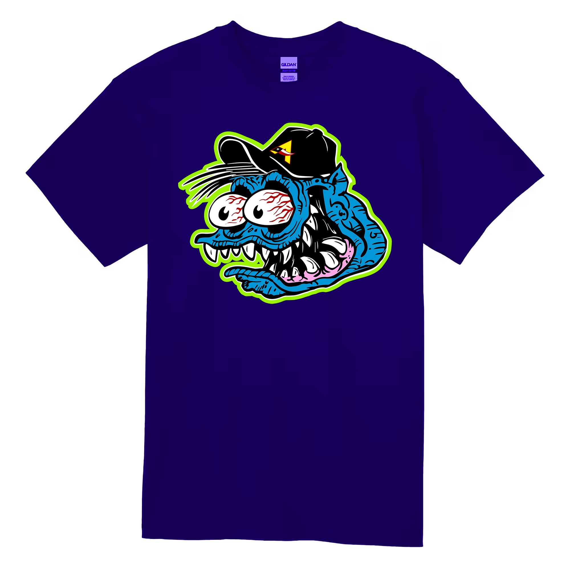 Austin Weirdos Monster Head T Shirt